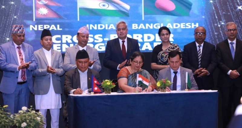 Historic agreement signed to export Nepal's power to Bangladesh